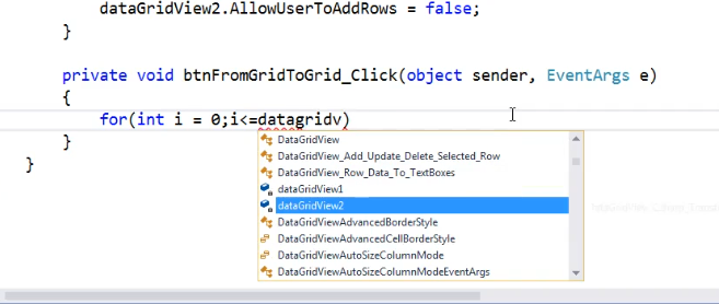آموزش نمایش ردیف هایی از DataGridView که checkbox انتخاب شده دارند در دیتاگریدویو دیگر در #C